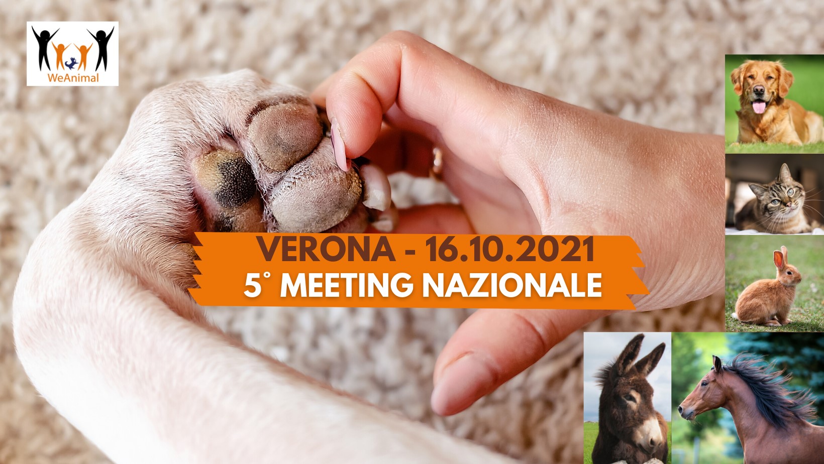 5° meeting di WeAnimal, a Villa Buri