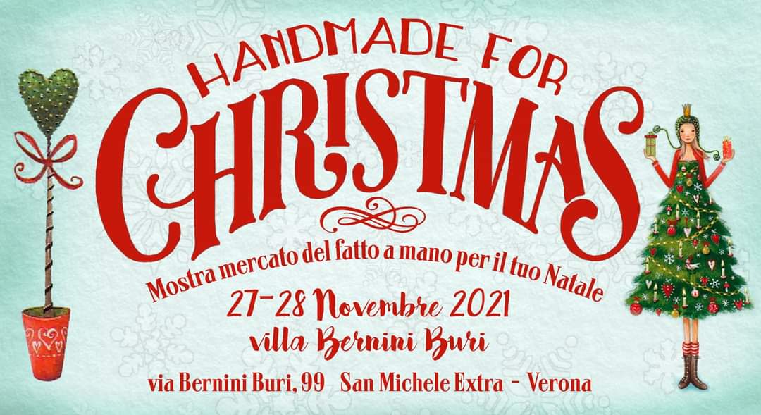 Handmade for Christmas, artigianato e creatività a Villa Buri