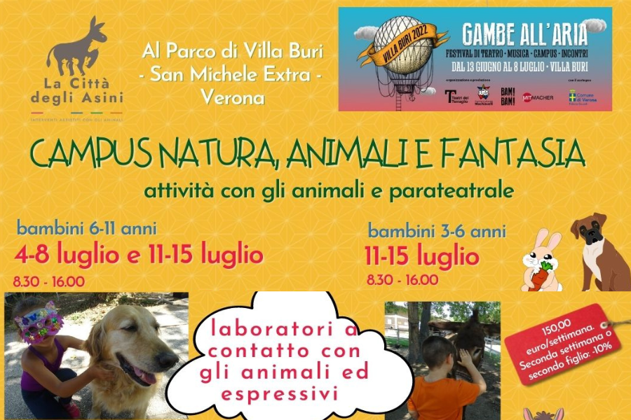 Campus Natura, animali e fantasia!